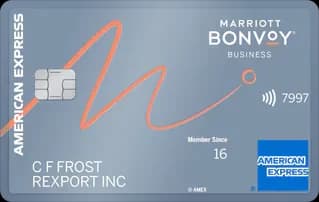 American Express Mariott Bonvoy Business card